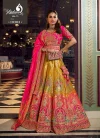 Pink Multicolour Vrindavan Vol 73 By Royal Banarasi Premium Silk Lehenga Choli 10383